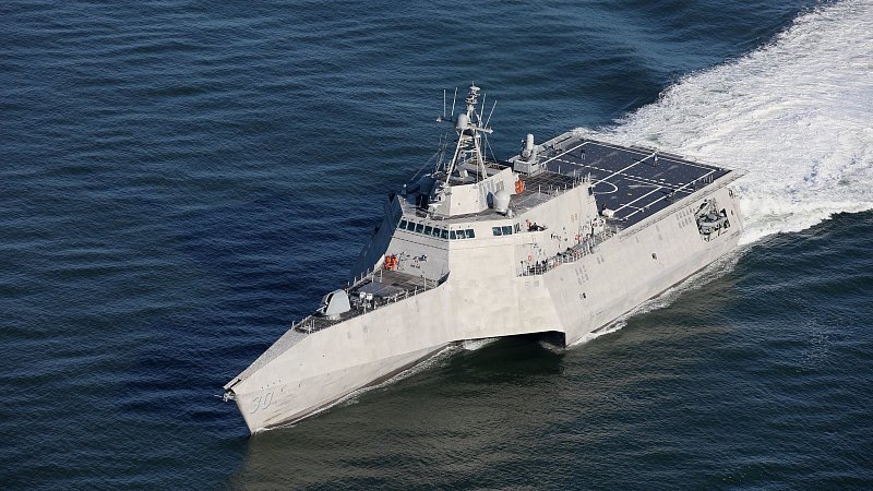 Корабль прибрежной морской зоны "Канберра", США